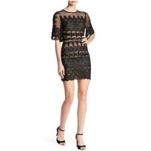Nicole Miller | Lace mini dress style CH10047